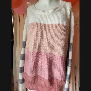 Who what wear colorblock sweater